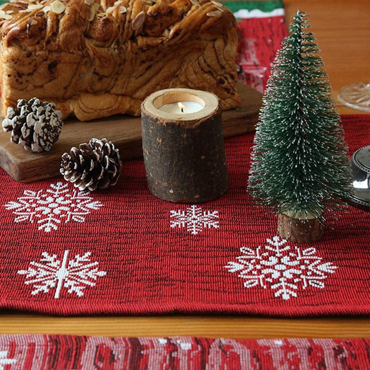 Christmas Table Runner - ABDD HOT Camino de Mesa Navideño,