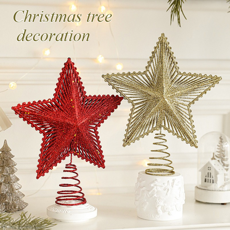 Star Tree Topper - 1 Pieza de Estrella para la