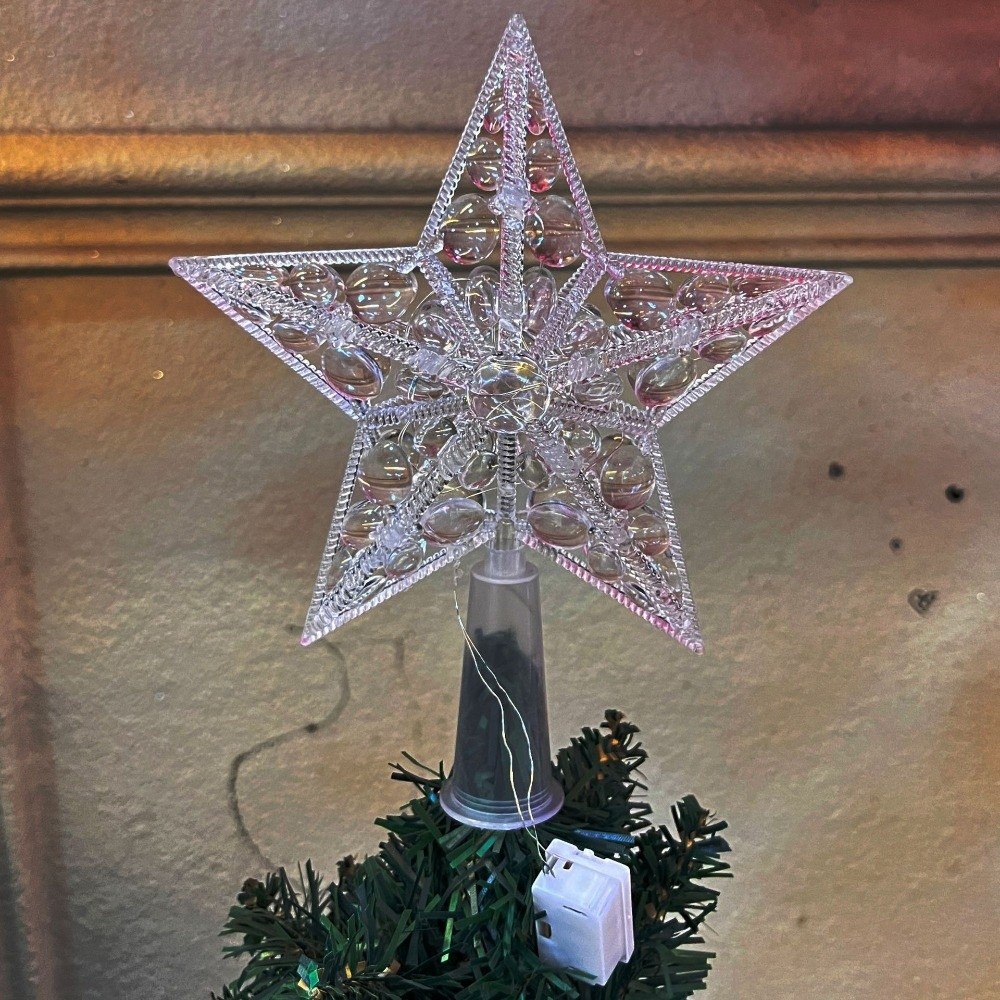 Nueva estrella iluminada adorn - Star Tree Topper reseña y precio