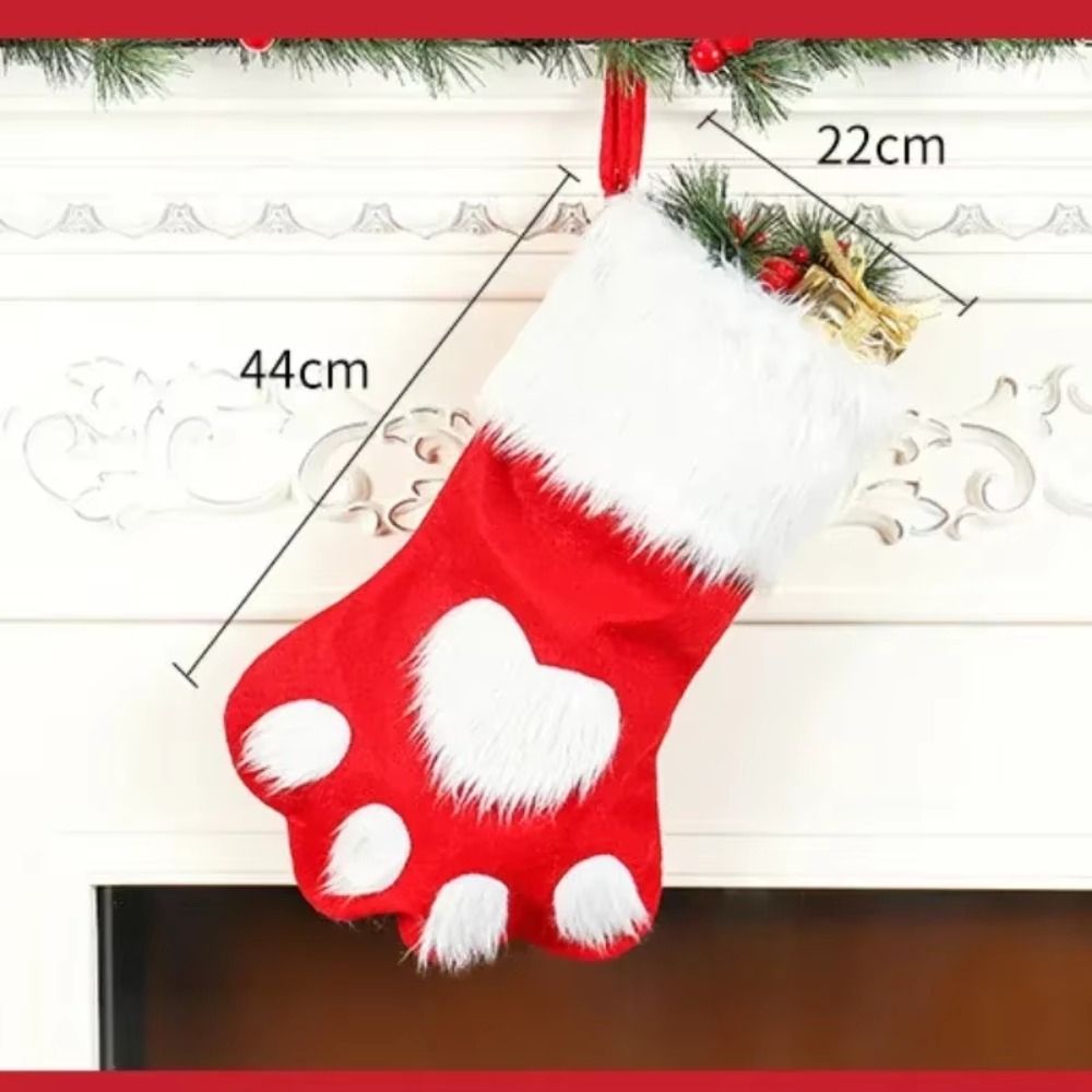 1/3/5/10PCS Bonita Bolsa de Re - Christmas Stocking Hanging reseña y precio