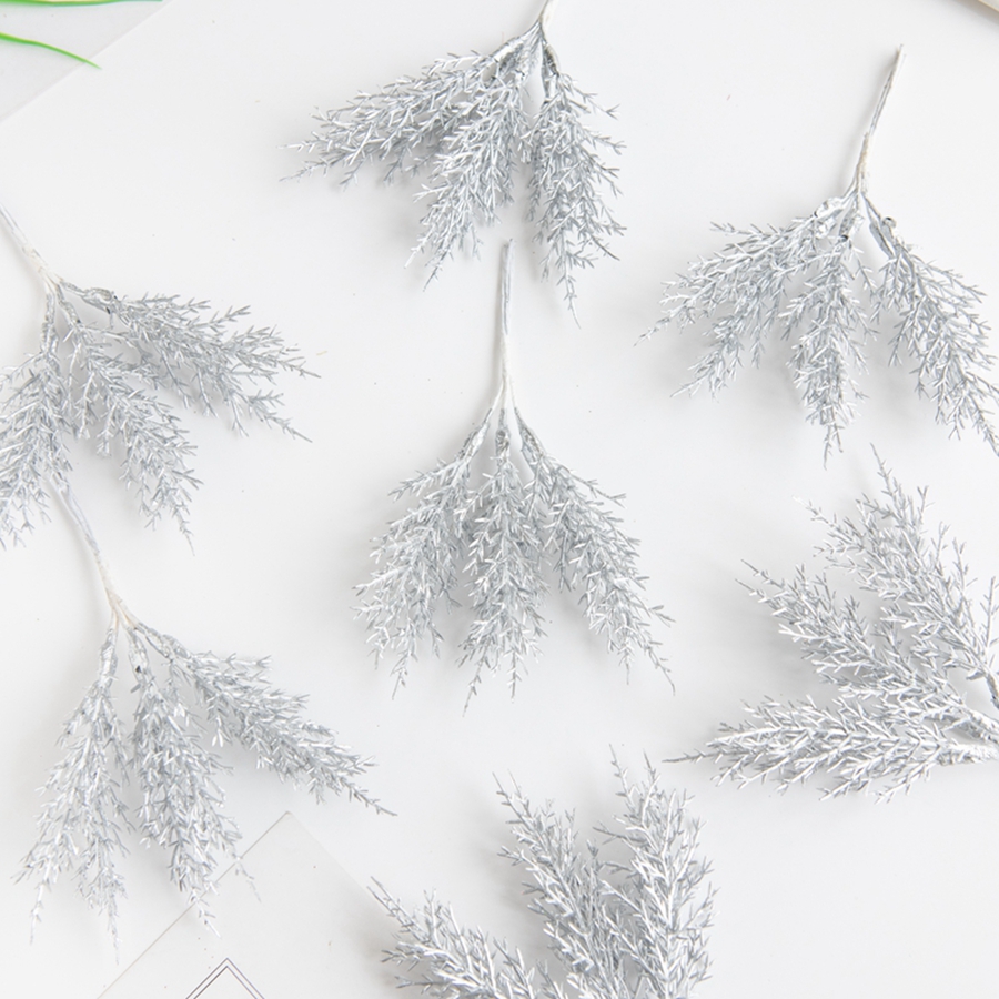 6Pcs plantas artificiales otoñ - Christmas Wreath Fake reseña y precio
