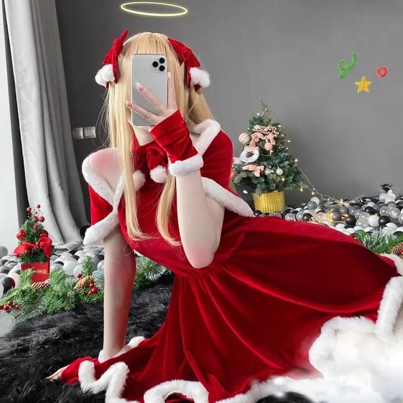 Disfraz de Navidad para Cospla - Elf Costume Christmas reseña y precio