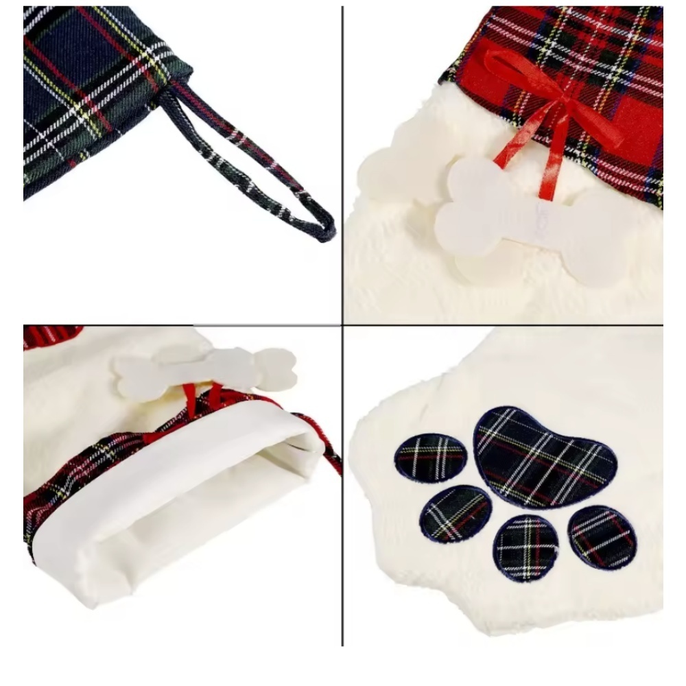 Calcetines navideños, decoraci - Christmas Stocking Hanging reseña y precio