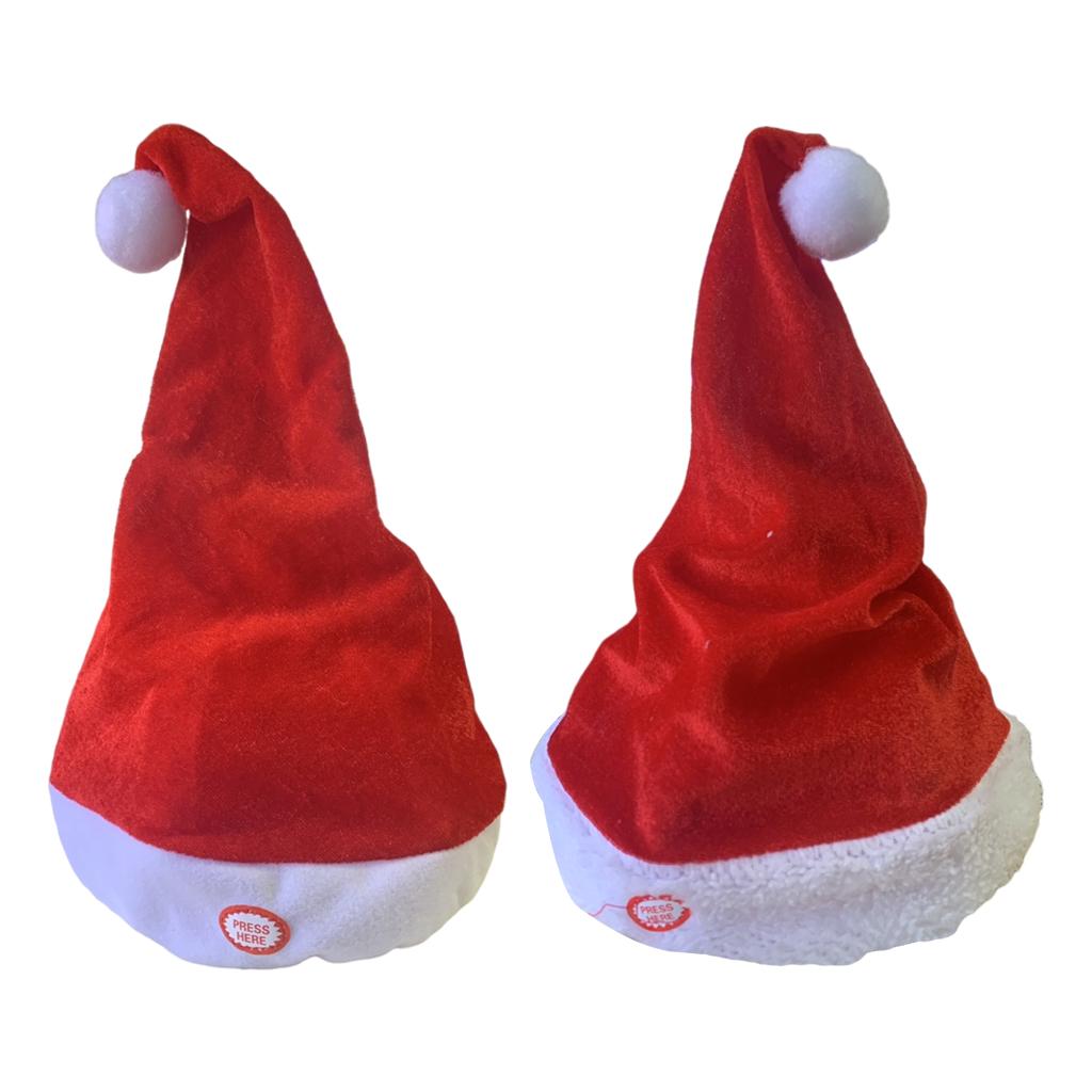 Sombreros de Papá Noel para ca - Santa Hat Plush reseña y precio