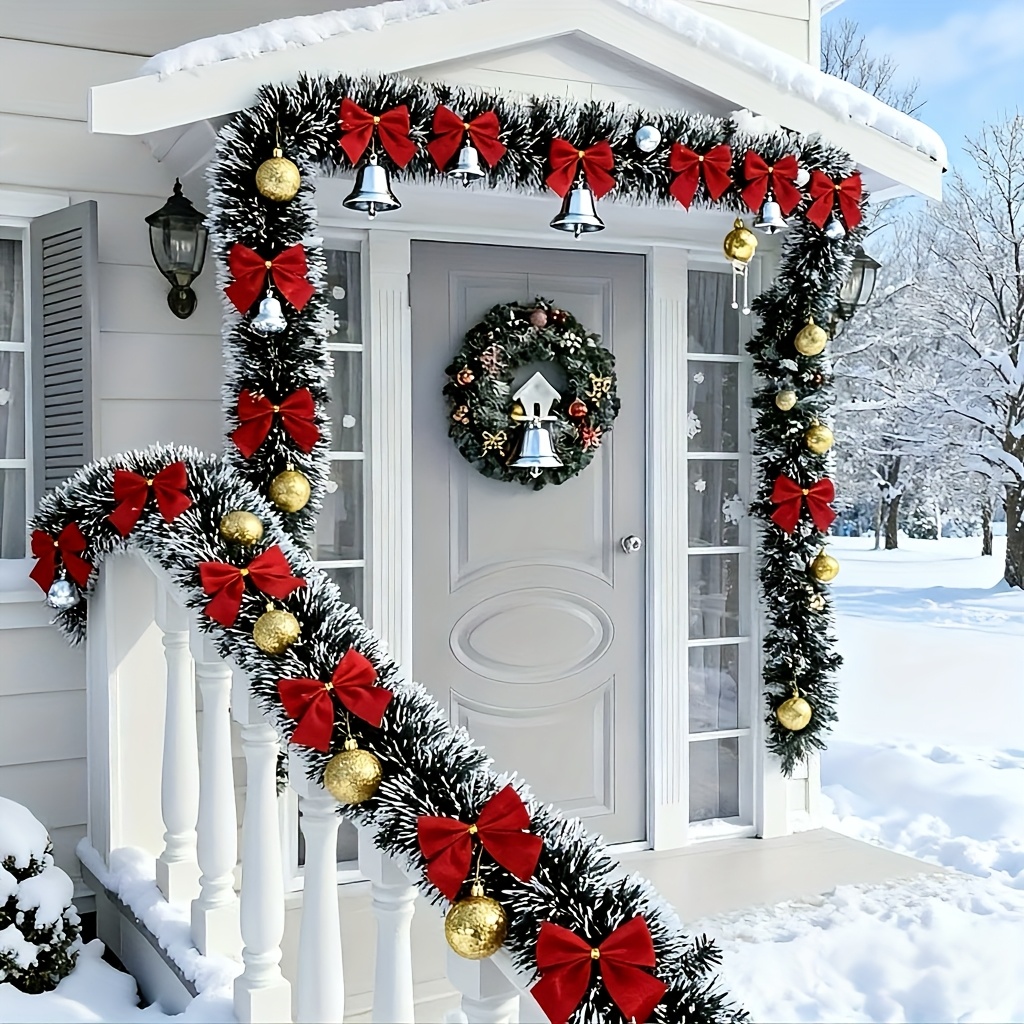 Guirnalda navideña Artificial, - Christmas Wreath Fake reseña y precio