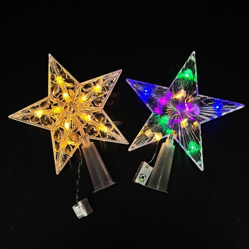 Nuevo adorno de árbol de Navid - Star Tree Topper reseña y precio