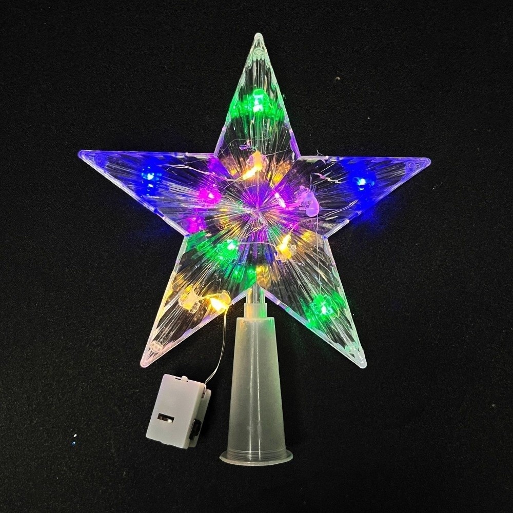 Nuevo adorno de árbol de Navid - Star Tree Topper reseña y precio