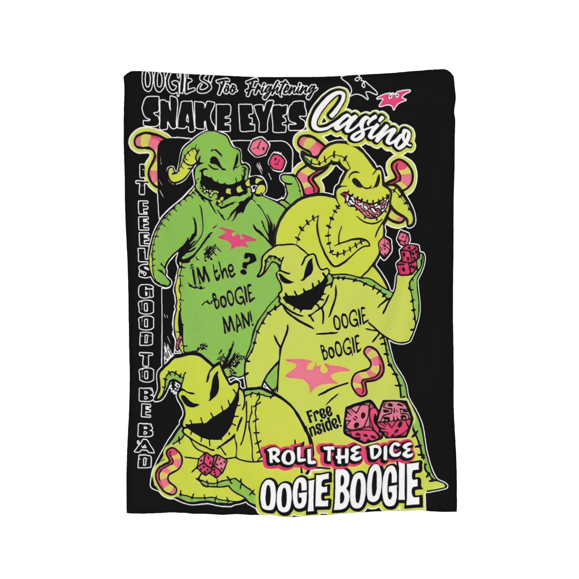 Manta de Oogie Boogie de Pesad - Christmas Throw Blanket reseña y precio